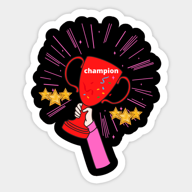 champion Sticker by medfrigo